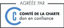 Agréée par : Comité de la charte don en confiance